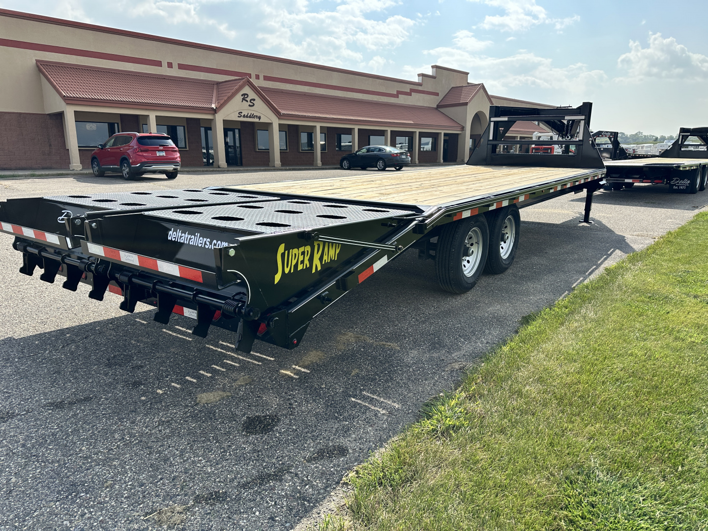 New 2026 Delta Mfg 25'X8'6" 27GN Flatbed Trailer
