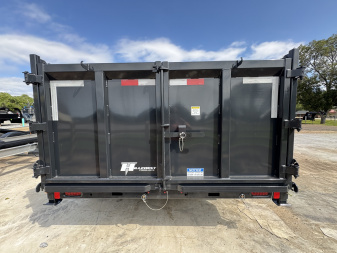 New 2026 Hillcrest Trailers 7x16 21k Gooseneck Dump Trailer