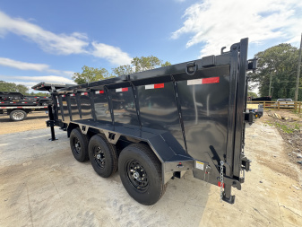 New 2026 Hillcrest Trailers 7x16 21k Gooseneck Dump Trailer