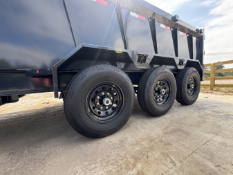 New 2026 Hillcrest Trailers 7x16 21k Gooseneck Dump Trailer
