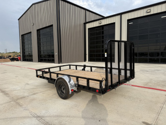 New 2026 PJ 77"x12' Single Axle Utility Trailer - U7