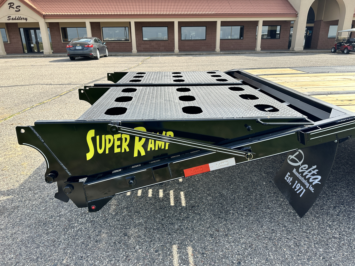 New 2026 Delta Mfg 28'x8'6" 210GN Flatbed Trailer