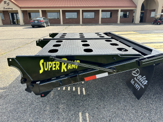 New 2026 Delta Mfg 28'x8'6" 210GN Flatbed Trailer