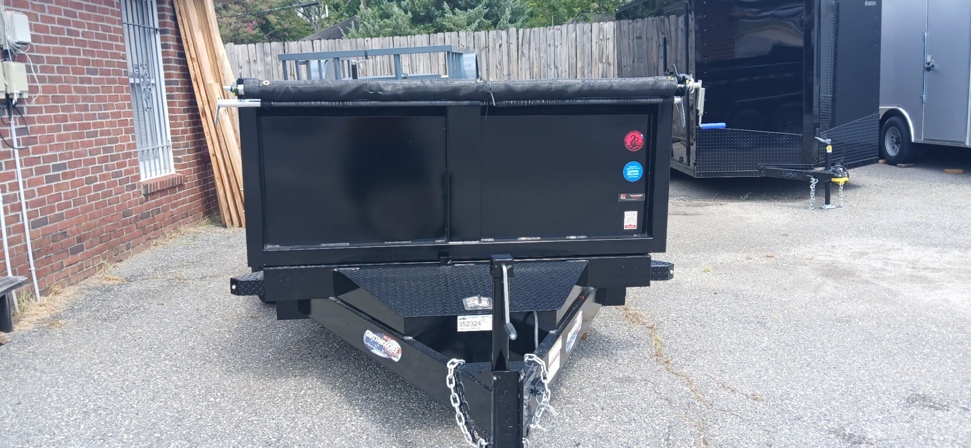 New 2026 Hawke Trailers 6X12TA 10K Low Profile Scissor Dump Trailer