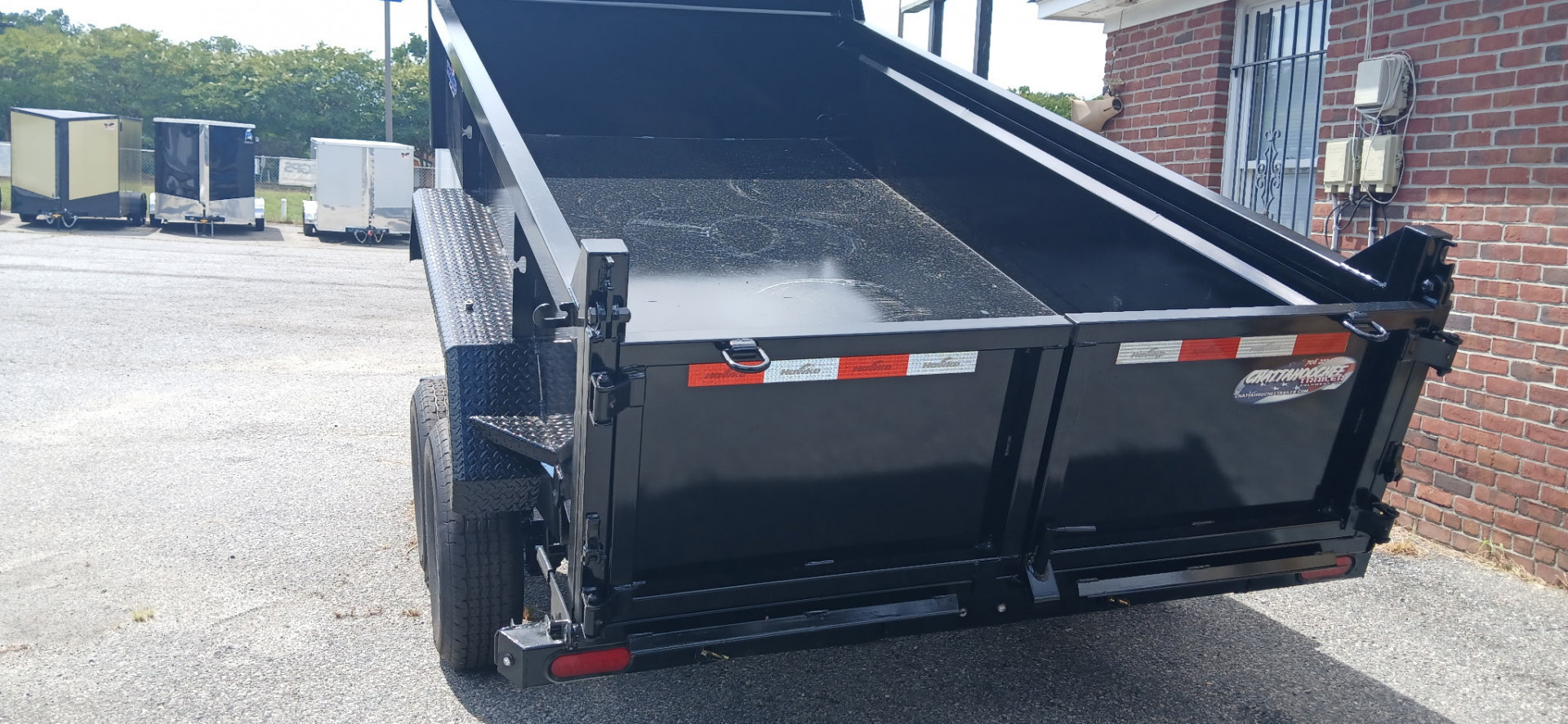 New 2026 Hawke Trailers 6X12TA 10K Low Profile Scissor Dump Trailer