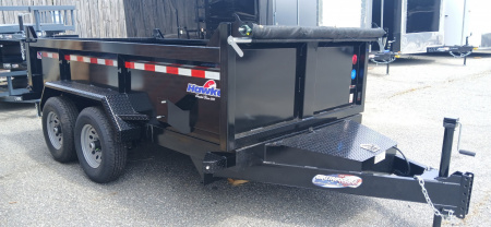 New 2026 Hawke Trailers 6X12TA 10K Low Profile Scissor Dump Trailer