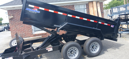 New 2026 Hawke Trailers 6X12TA 10K Low Profile Scissor Dump Trailer