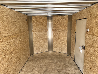 New NEW 2027 Bighorn R&M 7x16 + 2’V SUPERIOR QUALITY Rear Ramp Enclosed Cargo Trailer 5017