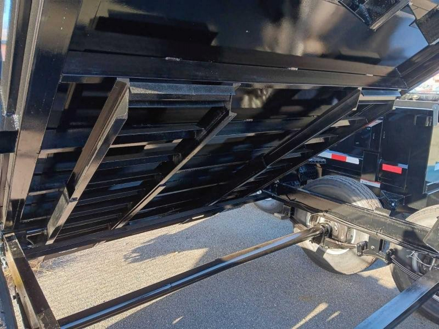 New 2026 Hawke Trailers 7X12TA 12K Low Profile Scissor Dump Trailer