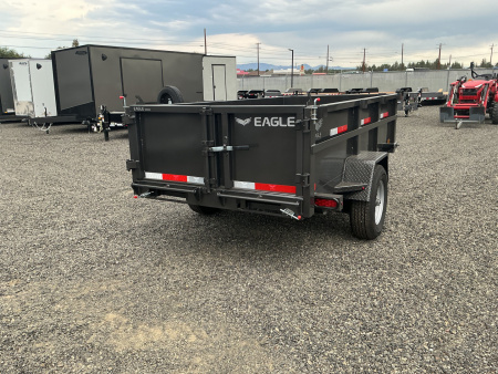 New 2026 Eagle Trailers 5X10 Single Axle 5.2K Heavy Duty Dump