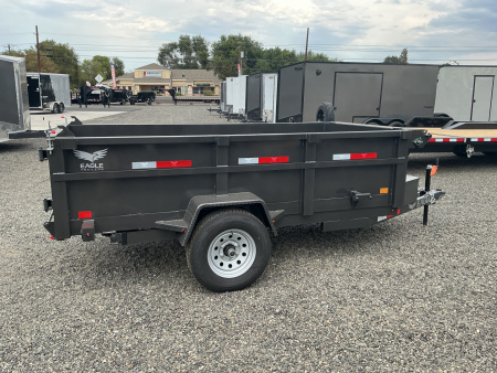 New 2026 Eagle Trailers 5X10 Single Axle 5.2K Heavy Duty Dump