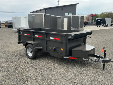 New 2026 Eagle Trailers 5X10 Single Axle 5.2K Heavy Duty Dump