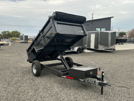 New 2026 Eagle Trailers 5X10 Single Axle 5.2K Heavy Duty Dump