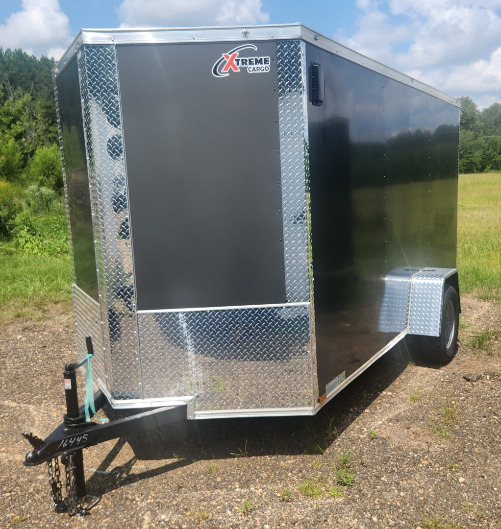 New 2025 Xtreme Cargo Trailers 6'x12', Gray Cargo / Enclosed Trailer
