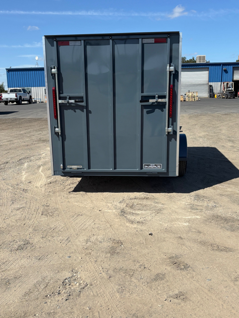 New 2025 TRU 6'x'10'x6' Enclosed Trailer Ramp or Barn Door