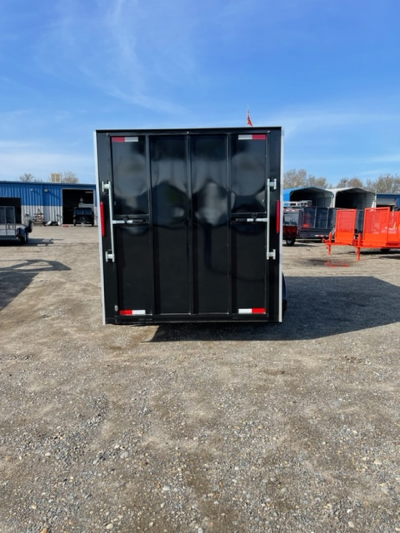 New 2025 TRU 7'x14x7' Enclosed Trailer Ramp or Barn Door