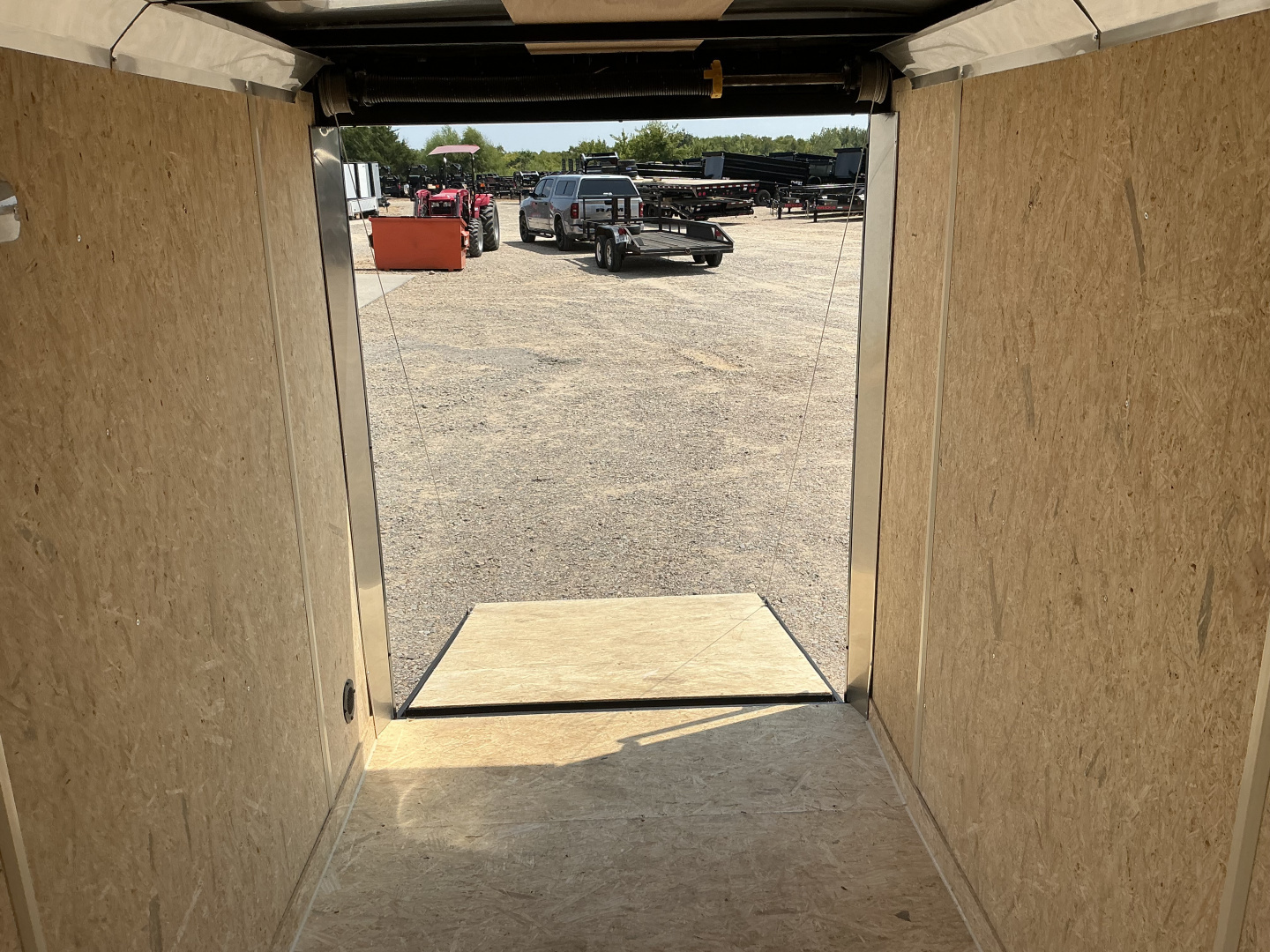 New 2026 Compass 6'x12' Enclosed Cargo Trailer - Indigo DLX