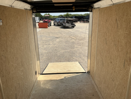 New 2026 Compass 6'x12' Enclosed Cargo Trailer - Indigo DLX