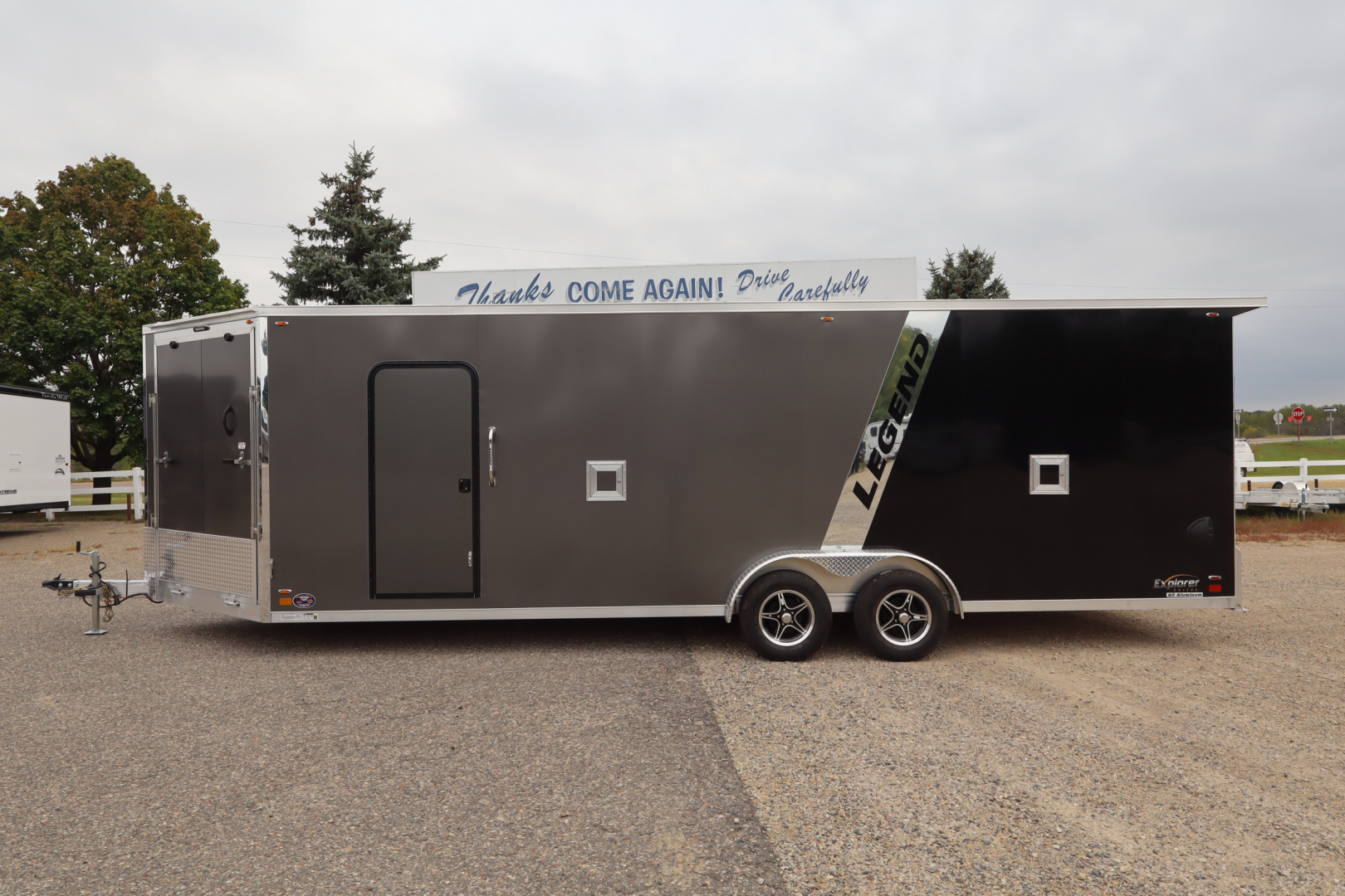 New 2026 Legend Trailers 7.5x29' Snowmobile Trailer Snowmobile Trailer