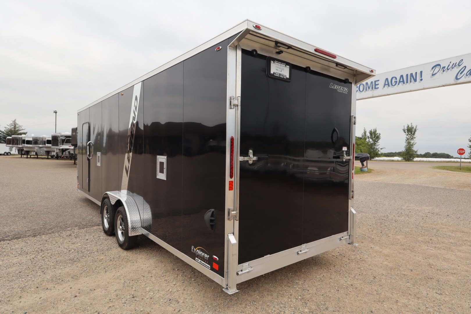 New 2026 Legend Trailers 7.5x29' Snowmobile Trailer Snowmobile Trailer