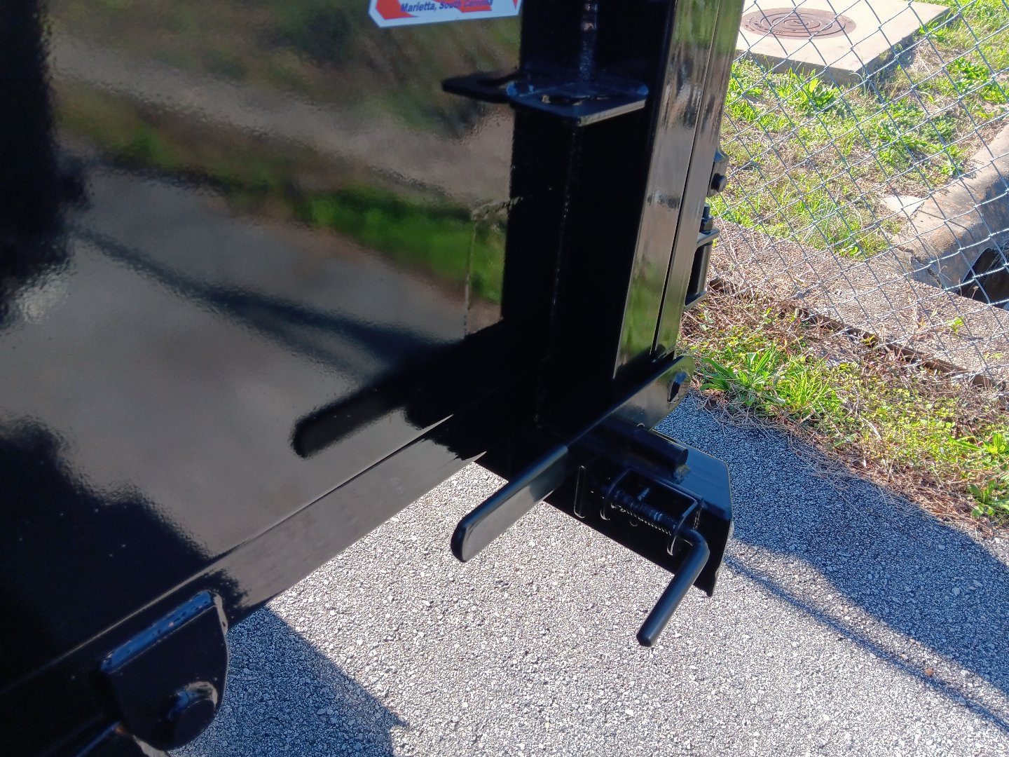 New 2025 Hawke Trailers 7X14TA 14K Low Profile Scissor Dump Trailer