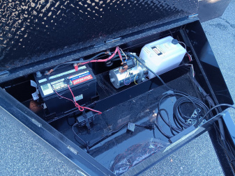 New 2025 Hawke Trailers 7X14TA 14K Low Profile Scissor Dump Trailer