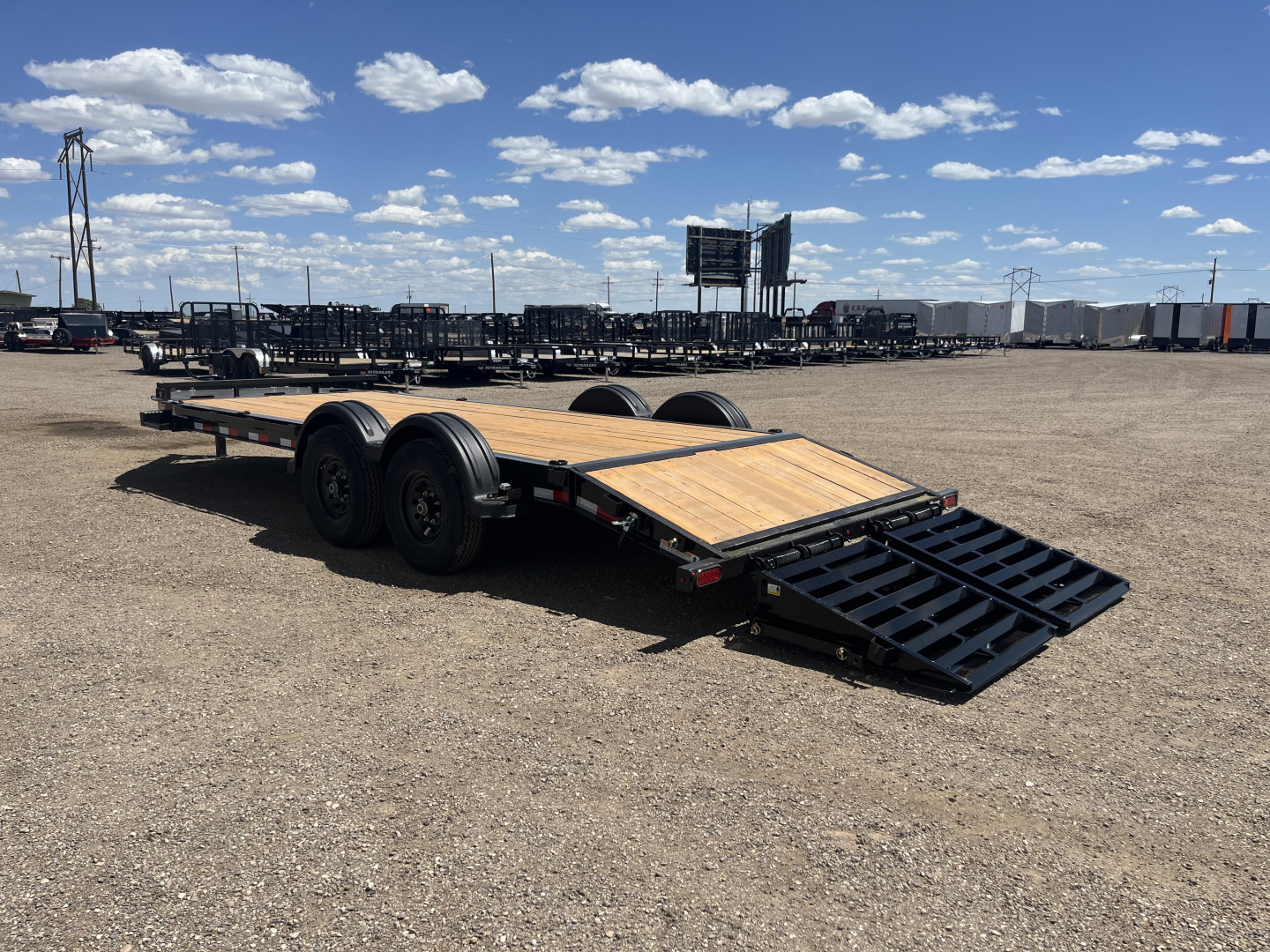 New 2026 PJ 83"x20' I-Beam Equipment Trailer – EV