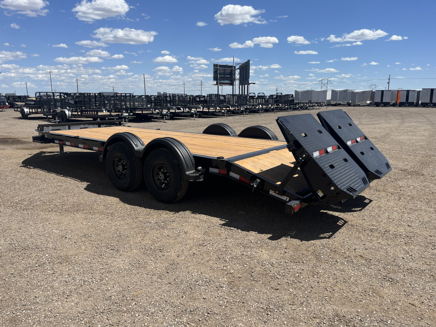 New 2026 PJ 83"x20' I-Beam Equipment Trailer – EV