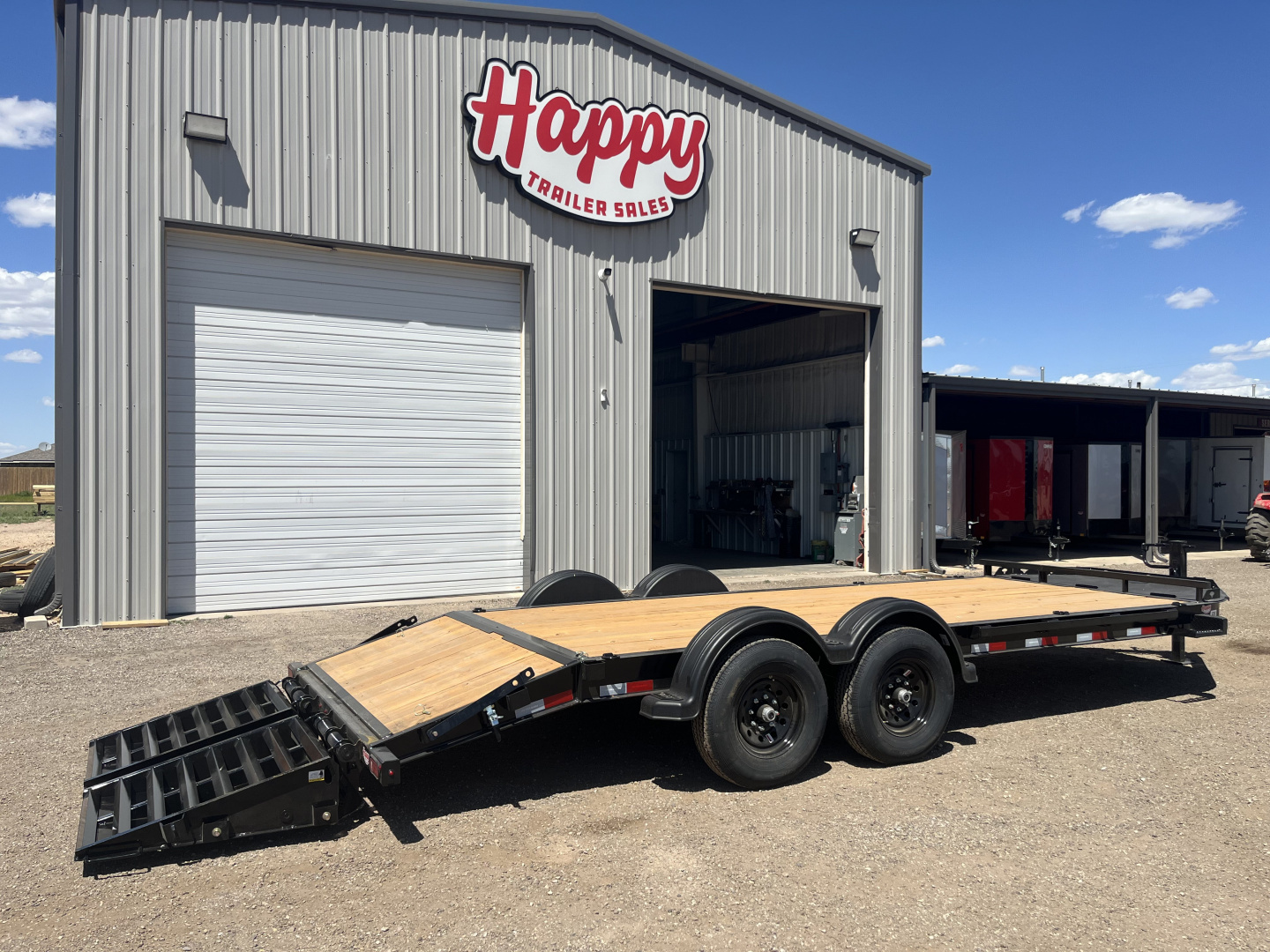 New 2026 PJ 83"x20' I-Beam Equipment Trailer – EV