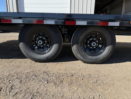 New 2026 PJ 102"x24' BP 8" I-Beam Deckover Trailer – F8