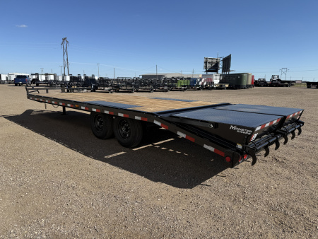New 2026 PJ 102"x24' BP 8" I-Beam Deckover Trailer – F8