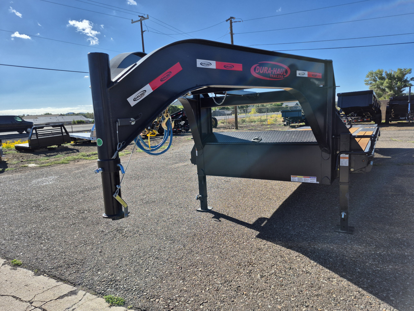 New 2026 Dura-Haul Gooseneck Tandem Axle Deckover/16,000 GVWR/8'x25'