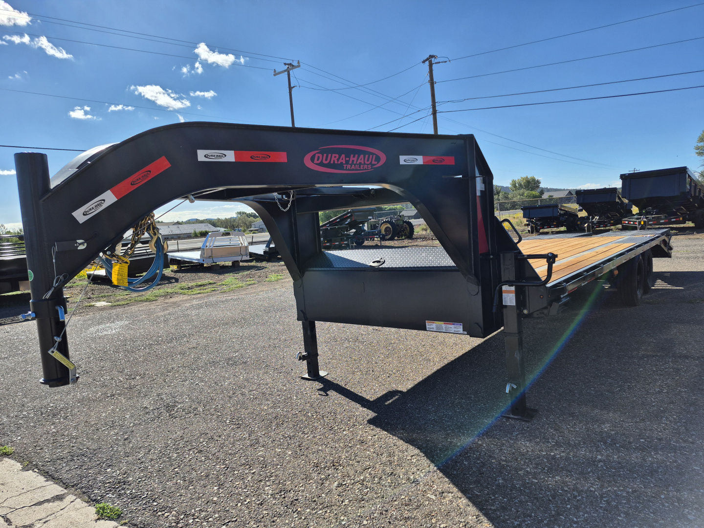 New 2026 Dura-Haul Gooseneck Tandem Axle Deckover/16,000 GVWR/8'x25'
