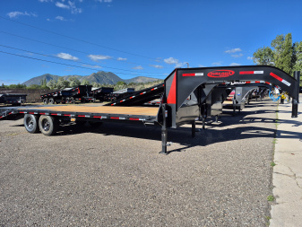 New 2026 Dura-Haul Gooseneck Tandem Axle Deckover/16,000 GVWR/8'x25'