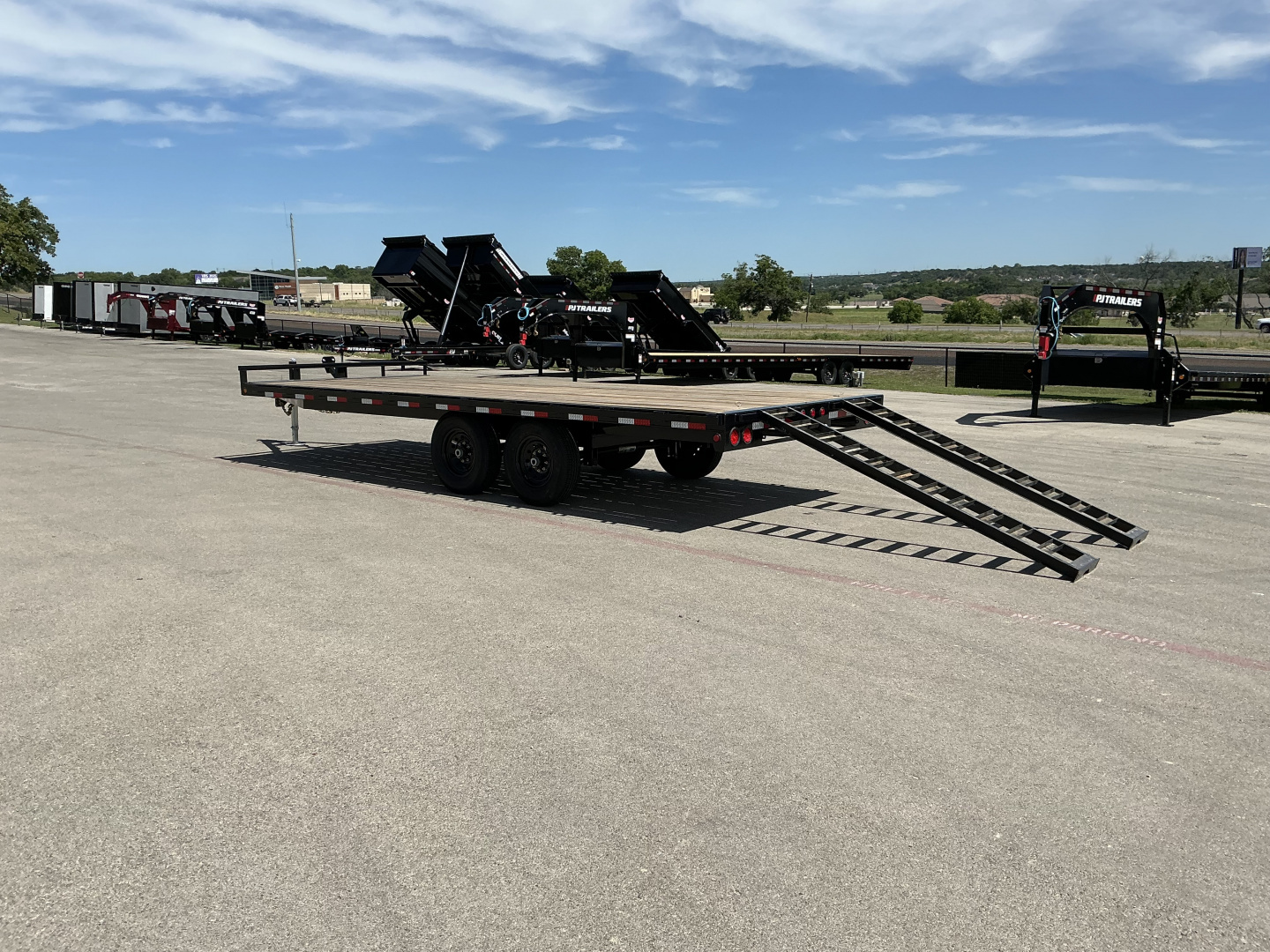 New 2026 PJ 101"x20' BP 6" Channel Deckover – L7