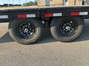 New 2026 PJ 102"x24' BP 8" I-Beam Deckover Trailer – F8