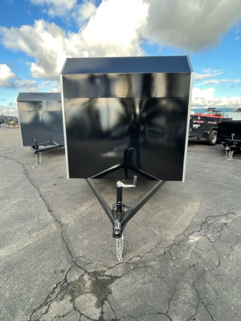 New 2025 6'x10'x6' Enclosed Trailer Ramp or Barn Door