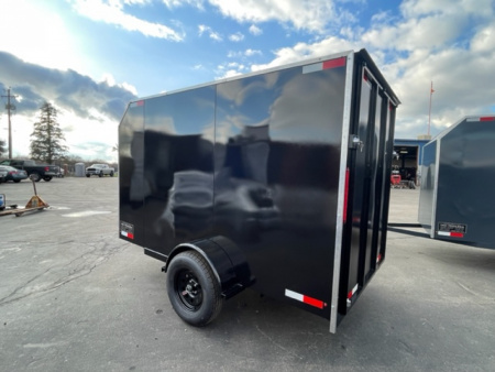 New 2025 6'x10'x6' Enclosed Trailer Ramp or Barn Door