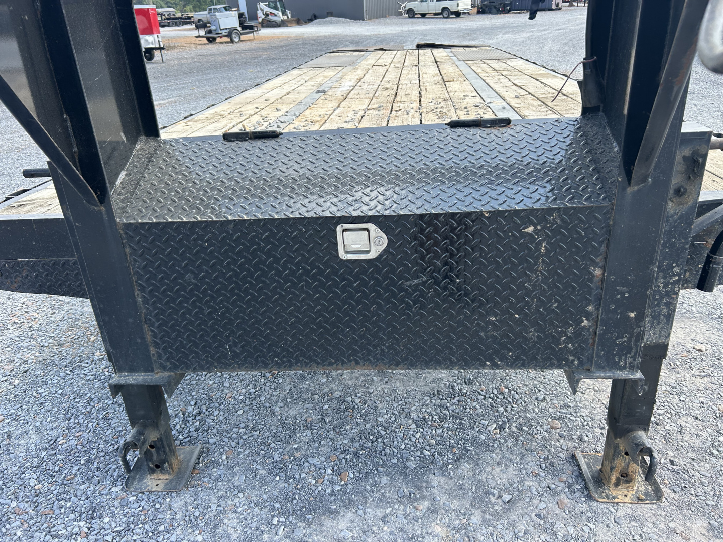 Used 2018 Doolittle 102"X30' 22K Gooseneck Flatbed Trailer