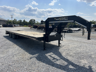 Used 2018 Doolittle 102 X30' 22K Gooseneck Flatbed Trailer