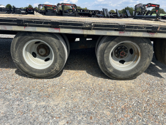 Used 2018 Doolittle 102"X30' 22K Gooseneck Flatbed Trailer