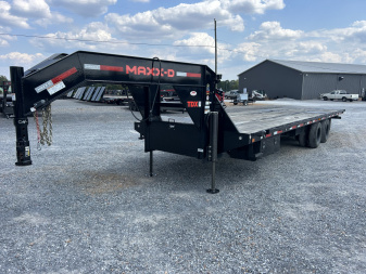 Used 2024 MAXXD 102"X32' 25.9K Full Tilt Gooseneck Trailer