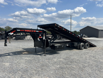 Used 2024 MAXXD 102"X32' 25.9K Full Tilt Gooseneck Trailer