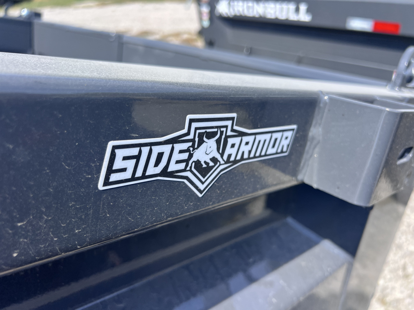 New 2026 IRON BULL 83X16 DUMP TRAILER W/ SCISSOR HOIST