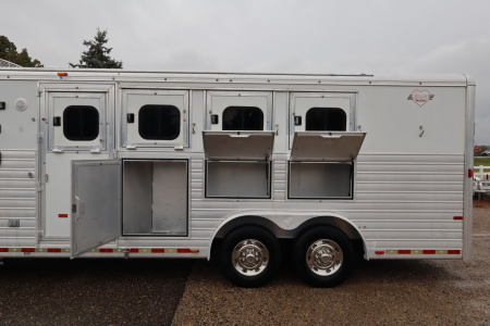 Used 2007 Hart Trailer 4 Horse LQ Horse Trailer