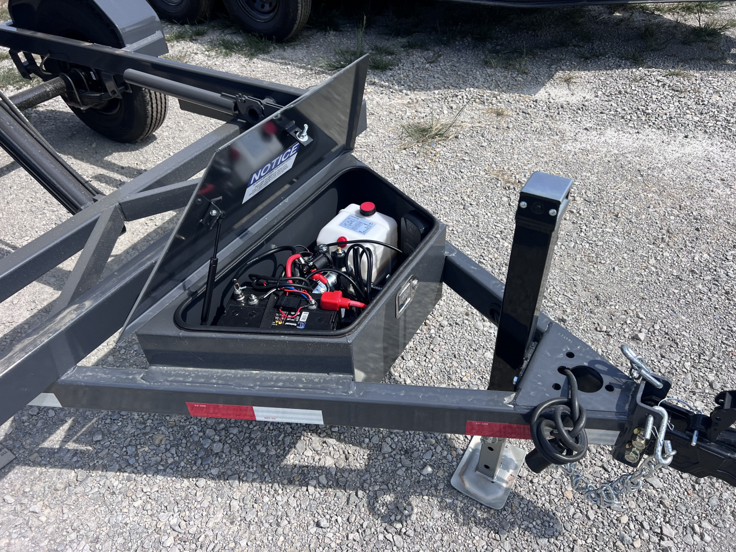 New 2026 IRON BULL 60X10 DUMP TRAILER W/SINGLE 7K AXLE