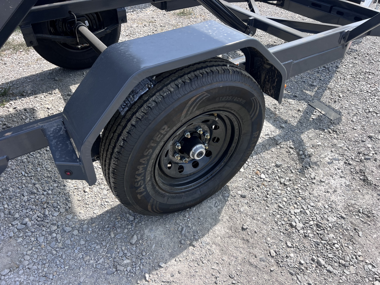 New 2026 IRON BULL 60X10 DUMP TRAILER W/SINGLE 7K AXLE