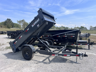 New 2026 IRON BULL 60X10 DUMP TRAILER W/SINGLE 7K AXLE