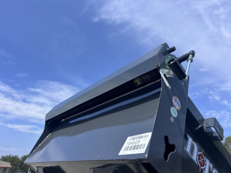 New 2026 IRON BULL 60X10 DUMP TRAILER W/SINGLE 7K AXLE