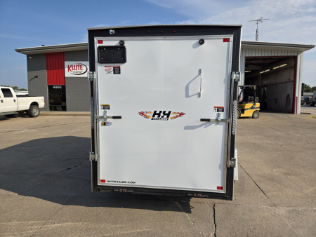 New 2026 H&H Trailers 6x10 HH Series Flat Top V-Nose 3.5K Cargo / Enclosed Trailer